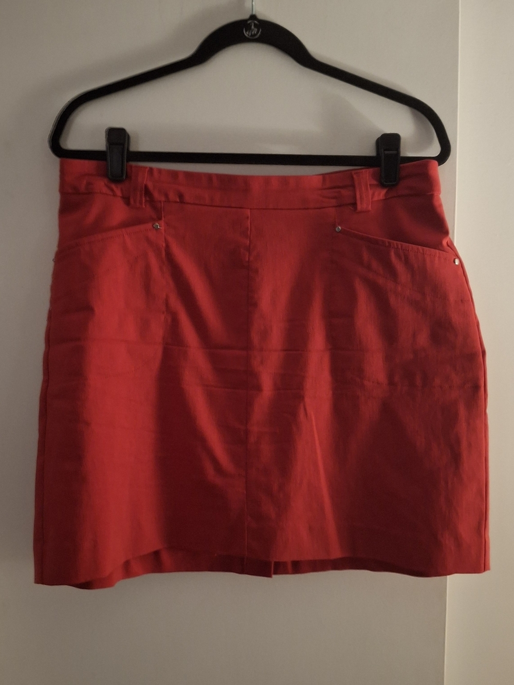 Kate Park Women's Bright Red Mini Skort